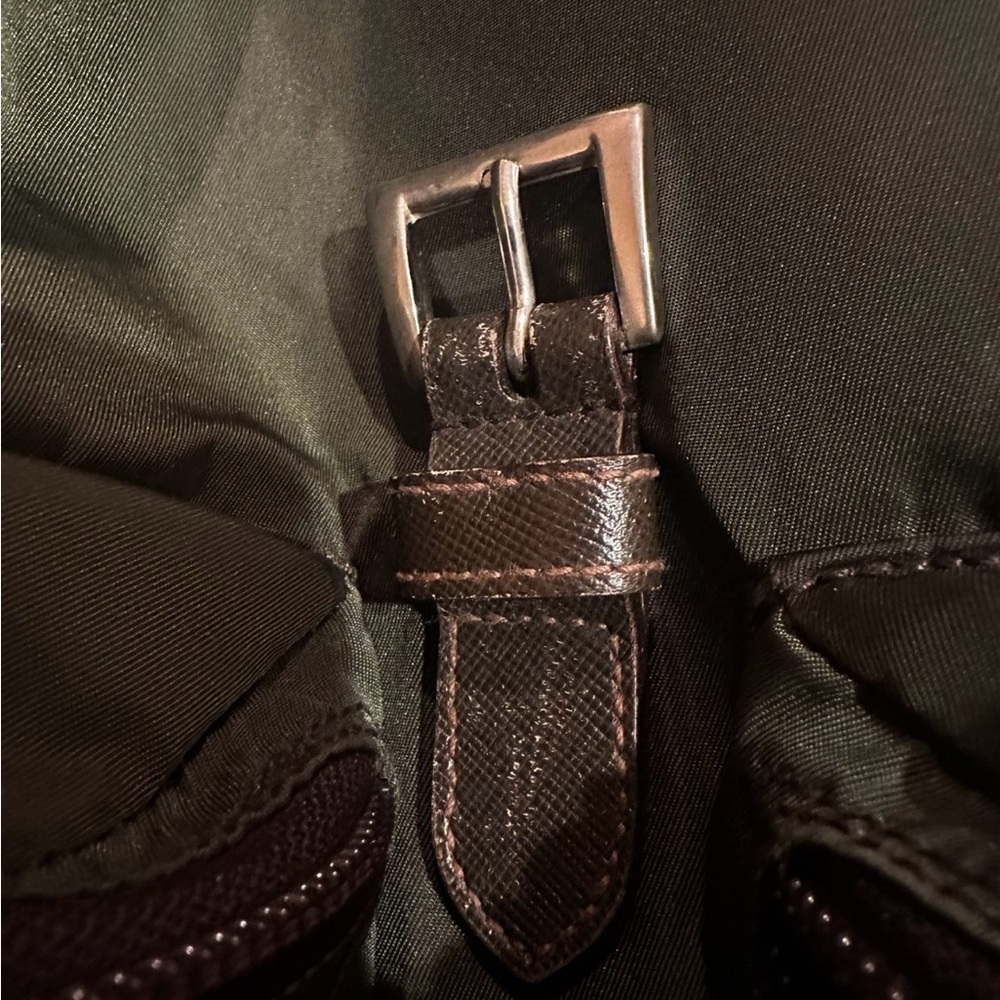 Prada Olive Green Men's Backpack - Picture 8 of 12
